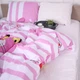 Простирадло MirSon Бязь Premium 17-0110 Pink Pantere 150х220 см (2200001608757) - зображення 3