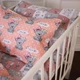Простынь MirSon полуторная 150x220 см Kids Time 20-0028 Little girl Teddy бязь (2200009637933) - изображение 5