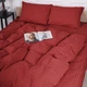 Наволочка MirSon Бязь 17-0608 Stripe Red 60х60 см (2200010364774) - изображение 3
