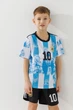 Футбольна форма для хлопчика BLD АРГЕНТИНА MESSI 122 см Біло-блакитний - зображення 2
