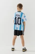 Футбольна форма для хлопчика BLD АРГЕНТИНА MESSI 122 см Біло-блакитний - зображення 4