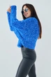 Джемпер однотонний жіночий Femme 10100 One Size Електрік - зображення 3