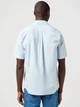 Рубашка хлопковая мужская Wrangler 112362379 S Голубая (5401139234581) - изображение 2