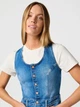 Сарафан джинсовый женский Wrangler 112362611 XS Синий (5401139243149) - изображение 5