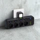 Мережевий фільтр - четверник з портами USB, Type-C та підсвіткою Cargar перехідник на 4 розетки з вимикачами, чорний (104174927) - зображення 5