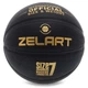 Баскетбольный мяч №7 ZELART HIGHLIGHT Полиуретан для зала черный GB4720 - изображение 4