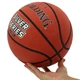 Баскетбольный мяч №6 резиновый SPALDING для зала для улицы оранжевый 84542Z - изображение 6
