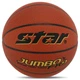 Баскетбольный мяч №7 STAR JUMBO FX9 Полиуретан для зала оранжевый BB427 - изображение 1