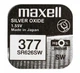 Батарейка в годинник MAXELL SR626SW-G4 377 NEW EUROPE 1BL - изображение 1