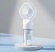 Портативний акумуляторний вентилятор зволожувач 2в1 Cool Breeze White - изображение 5