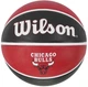 Мяч баскетбольный Wilson NBA TEAM TRIBUTE CHICAGO BULLS WTB1300XBCHI №7 - изображение 1