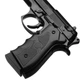 Страйкбольний пістолет Beretta 92 Galaxy G052B пластик чорний - изображение 3
