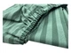 Простирадло на резинці Green stripes 160х200 см бязь - зображення 7
