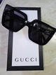 Солнцезащитные очки Gucci женские квадратные, черные, полная комплектация с коробкой - изображение 4