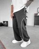 Чоловічі спортивні штани OVERSIZE M Темно-сірі (GF-871) - зображення 1