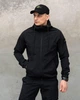 Спортивний чоловічий костюм плащівка Stone Island XL Чорний (JD-583) - зображення 4