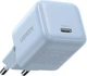 Сетевое зарядное устройство Ugreen X512 USB-C 20W PD3.0 QC4.0 GaN Fast Charger Blue (UGR-55555) - изображение 2