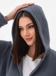 Хлопковый кардиган с капюшоном SVTR Джинс 42-46 - изображение 4