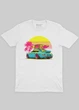 Футболка для хлопчика MODNO з авто-мото принтом "Retro Wave Porsche" 122-128 см Білий (TS001-013-2-074-F-WHI-B) - изображение 1