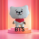 Плюшевая мягкая корейская игрушка 35 см альпака RJ Эрджей BT21 группы BTS талисман K-POP (00238) - изображение 1