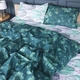 Простынь MirSon Бязь 17-0718 Emerald Foliage 150х220 см (2200010684896) - изображение 2