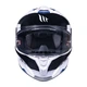 Шолом MT Targo Enjoy White/Black/Blue - XXL - зображення 2