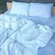 Простынь MirSon Бязь 17-0628&nbsp;Diamond&nbsp;Blue 200x220 см (2200008462871) - изображение 2
