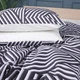 Простынь MirSon Бязь 17-0629&nbsp;Diamond&nbsp;Black&nbsp;White 200x220 см (2200008464400) - изображение 4