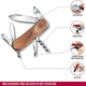 Швейцарский складной нож 85мм Victorinox EVOWOOD 10 2.3801.63 - изображение 6