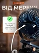 Вентилятор настольный портативный с прищепкой и вращением на 720° USB BRS Blue - изображение 4