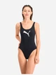 Купальник слитный женский Puma Swim Women Swimsuit 1P 90768506 M Black (8718824818849) - изображение 4