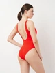 Купальник слитный женский Puma Swim Women Swimsuit 1P 90768502 M Red (8718824818641) - изображение 2