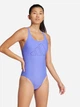 Купальник слитный женский Adidas Big Bars Suit JG5820 38 Cobblu/Dkblue (4067901595796) - изображение 6