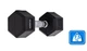 Гантель шестигранная Thunder 7,5 кг (HEXAGONAL-DUMBBELLS-7,5KG) - изображение 2
