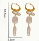 Сережки длинные с крупными бусинами Барокко jewelry - изображение 6
