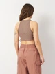 Футболка женская Zara 8588/277 L Коричневая (00858827706045) - изображение 2