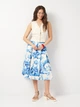 Юбка женская Zara 3121/153 XS Белая (03121153400015) - изображение 3