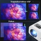 Проектор Full HD 1080P, 5000 люменів, підтримується 4K, 5G/2.4G Dual WiFi Bluetooth, білий - изображение 5