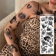 Временный водостойкий тату-рукав TATTOOSHKA "Олдскул" LD-05 - изображение 1