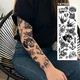 Временный водостойкий тату-рукав TATTOOSHKA "Олдскул" LD-05 - изображение 3