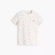 Футболка бавовняна жіноча Levi's The Perfect Tee 391850264 XS Кремова з принтом (5401128196265) - зображення 1