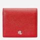 Кошелек женский кожаный для карточек Ralph Lauren 741154340 Красный (1159829578) - изображение 1