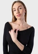 Лонгслив женский Fashion черный 103791_L - изображение 2