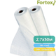 Армированная пленка Fortex 2,7х50 м, 135 м2, 180 г/м2, прозрачная - изображение 1
