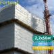 Армированная пленка Fortex 2,7х50 м, 135 м2, 180 г/м2, прозрачная - изображение 10