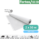 Геотекстиль нетканий PP Fortex Geo 200 г/м2, 2 х 50 м, 100 м2 - зображення 2