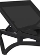 Шезлонг полипропиленовый Siesta Pacific Dark Grey Black - изображение 4