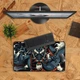 Игровая поверхность (Коврик для мышки) SHLab Синий Дракон SHM-640 (70х40 см) (40037) - изображение 2