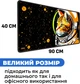 Ігрова поверхня (Килимок для мишки) SHLab Кіт Космонавт Orange SHM-664 (90х40 см) (40046) - зображення 3