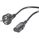 Кабель Belkin сетевой Schuko - C13 (IEC F/EURO) 1.8m черный (F3A225CP1.8M-P) - изображение 3